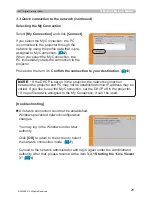 Preview for 29 page of 3M X64W - Digital Projector XGA LCD Network Manual