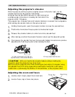 Предварительный просмотр 19 страницы 3M X64W - Digital Projector XGA LCD Operator'S Manual