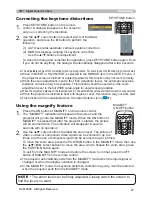 Предварительный просмотр 21 страницы 3M X64W - Digital Projector XGA LCD Operator'S Manual