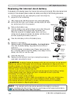 Предварительный просмотр 68 страницы 3M X64W - Digital Projector XGA LCD Operator'S Manual