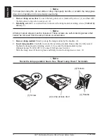 Предварительный просмотр 12 страницы 3M X64W - Digital Projector XGA LCD Safety Manual