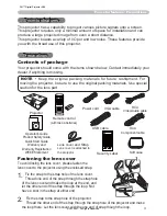 Предварительный просмотр 3 страницы 3M X66 - Digital Projector XGA LCD Operator'S Manual