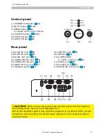 Предварительный просмотр 5 страницы 3M X66 - Digital Projector XGA LCD Operator'S Manual