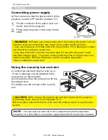 Предварительный просмотр 12 страницы 3M X66 - Digital Projector XGA LCD Operator'S Manual