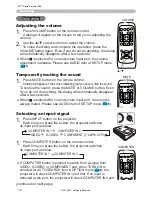 Предварительный просмотр 16 страницы 3M X66 - Digital Projector XGA LCD Operator'S Manual