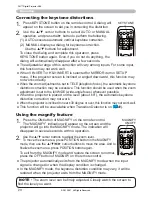 Предварительный просмотр 20 страницы 3M X66 - Digital Projector XGA LCD Operator'S Manual