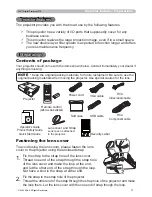 Preview for 3 page of 3M X76 - Digital Projector XGA LCD Operator'S Manual