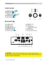 Preview for 5 page of 3M X76 - Digital Projector XGA LCD Operator'S Manual