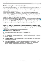 Preview for 3 page of 3M X90 Network Function Manual