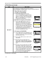 Предварительный просмотр 48 страницы 3M X90W Operator'S Manual