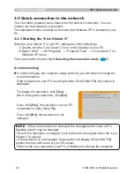 Preview for 26 page of 3M X95 - Digital Projector XGA LCD Network Manual