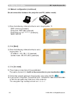 Preview for 44 page of 3M X95 - Digital Projector XGA LCD Network Manual