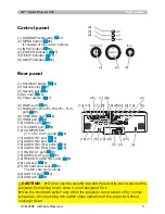 Предварительный просмотр 5 страницы 3M X95 - Digital Projector XGA LCD Operator'S Manual