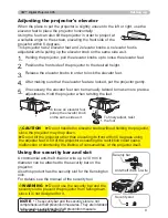 Предварительный просмотр 9 страницы 3M X95 - Digital Projector XGA LCD Operator'S Manual