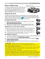 Предварительный просмотр 12 страницы 3M X95 - Digital Projector XGA LCD Operator'S Manual