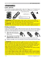 Предварительный просмотр 14 страницы 3M X95 - Digital Projector XGA LCD Operator'S Manual