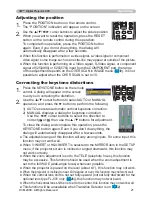 Предварительный просмотр 21 страницы 3M X95 - Digital Projector XGA LCD Operator'S Manual