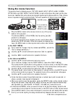 Предварительный просмотр 24 страницы 3M X95 - Digital Projector XGA LCD Operator'S Manual