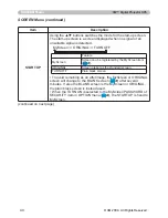 Предварительный просмотр 40 страницы 3M X95 - Digital Projector XGA LCD Operator'S Manual