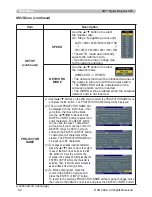 Предварительный просмотр 62 страницы 3M X95 - Digital Projector XGA LCD Operator'S Manual