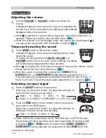 Предварительный просмотр 18 страницы 3M X95I - Digital Projector XGA LCD Operator'S Manual