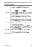 Предварительный просмотр 45 страницы 3M X95I - Digital Projector XGA LCD Operator'S Manual