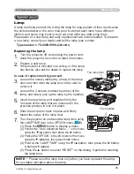 Предварительный просмотр 65 страницы 3M X95I - Digital Projector XGA LCD Operator'S Manual