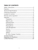 Предварительный просмотр 3 страницы 3NOD AUDIO&VIDEO Boom Boom Operating Instructions Manual