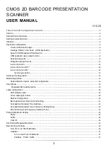 Предварительный просмотр 2 страницы 3nStar SC550 Programing Manual