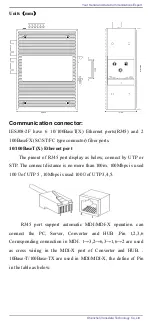 Preview for 3 page of 3One data IES308-2F Hardware Installation Manual