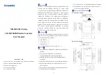 Preview for 1 page of 3onedata 3012 Series User Manual