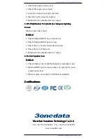 Preview for 7 page of 3onedata 3012SS User Manual