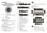 Предварительный просмотр 1 страницы 3onedata 7210 Series Quick Installation Manual