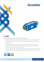 Preview for 1 page of 3onedata FL485 Quick Installation Manual