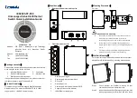 3onedata IES2005-5T-P48 Quick Installation Manual предпросмотр