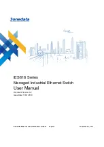 Preview for 1 page of 3onedata IES618 Series User Manual