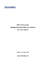 3onedata IES7110-3G Series User Manual preview