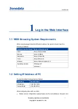 Preview for 7 page of 3onedata IMC100-2T1F-1D User Manual