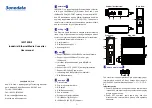 3onedata IMC102B-F User Manual предпросмотр