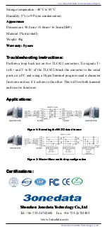 Preview for 3 page of 3onedata TLC422 User Manual