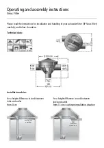 Preview for 2 page of 3P Technik 1000200 Operating And Assembly Instructions