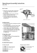 Предварительный просмотр 3 страницы 3P Technik 1000200 Operating And Assembly Instructions