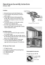 Предварительный просмотр 3 страницы 3P Technik 1000400 Operating And Assembly Instructions