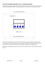 Предварительный просмотр 5 страницы 3P Technik DTC200 Installation And Operation Manual