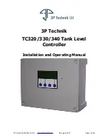 Предварительный просмотр 1 страницы 3P Technik TC320 Installation And Operating Manual