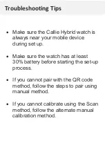 Preview for 10 page of 3PLUS Callie Hybrid Quick Start Manual