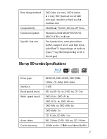 Preview for 7 page of 3Q Portable Optical Disc Drive User Manual