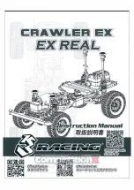 3Racing Crawler EX Real Instruction Manual preview