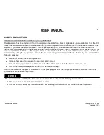 Предварительный просмотр 3 страницы 3rd Eye AWTSL503MT User Manual