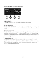 Preview for 7 page of 3rd Power DS 1 '62 Brownface User Manual